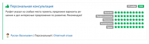 Отзыв о консультации Русфета с Фрилансимхант